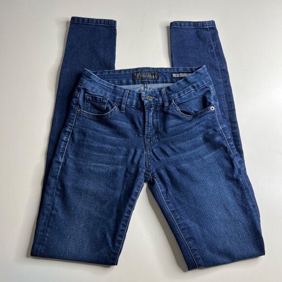 Guess Curby Sophia Skinny Blue Jeans Size 26X Reg - Picture 2 of 10